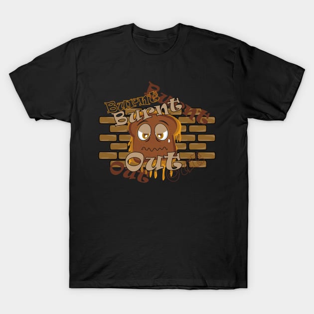 Burnt Out T-Shirt by mutarek